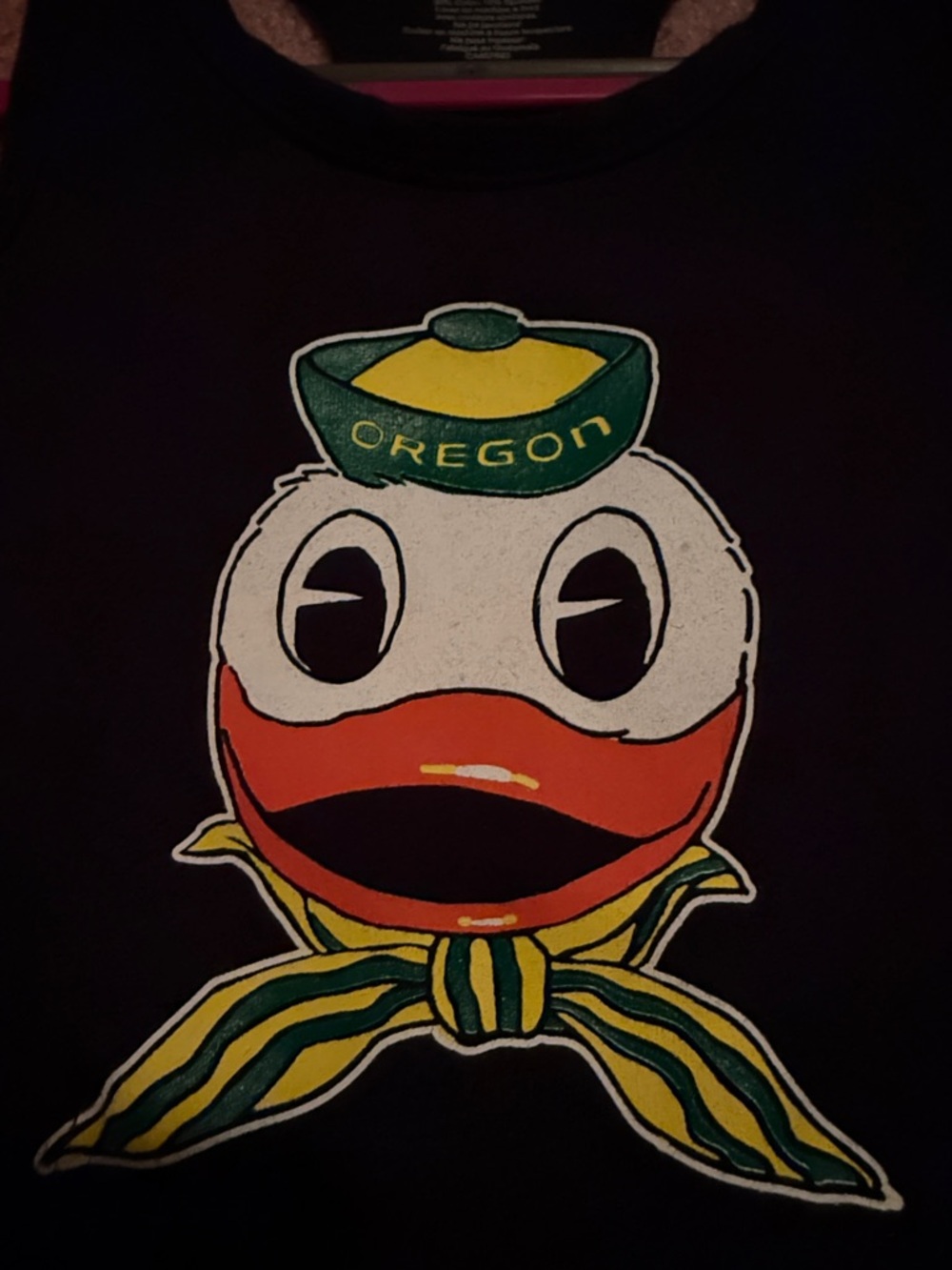 boxercraft Black Oregon Duck Graphic Tank